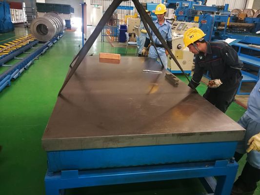 3 Grade Hollow Cast Iron Inspection Surface Plate Sand Casting