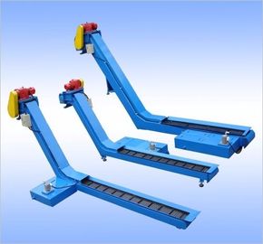 High Strength  Hinged Metal Chip Conveyor Coil / Screw Type Chip Conveyor